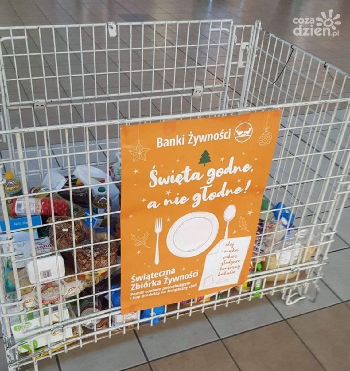Zbiórka żywności już od piątku. Wolontariusze będą czekać w wybranych sklepach