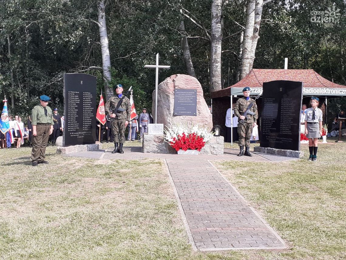 [zdjęcia] 103 rocznica Bitwy pod Sarnowa Górą. Ponad wiek temu pod Ciechanowem nastąpił przełom w wojnie 1920 roku