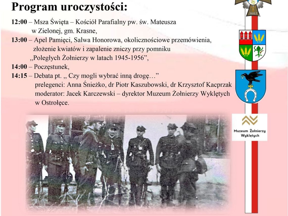 Zielona. Pamiętają o "Żołnierzach Wyklętych"