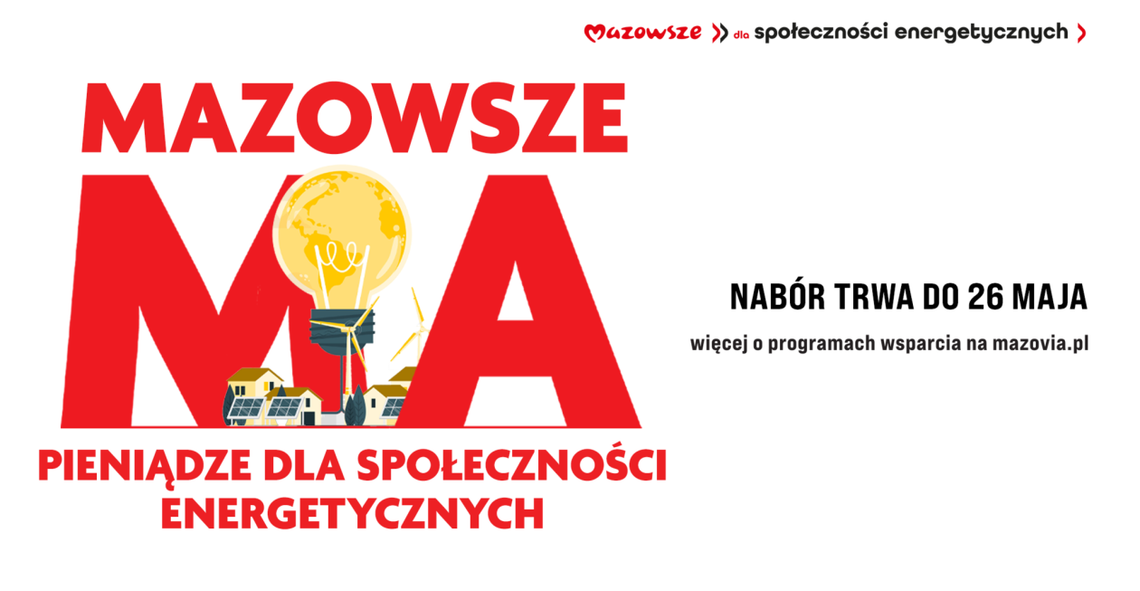 Zielona rewolucja w mazowieckiem - miliony złotych na lokalną energię dla gmin