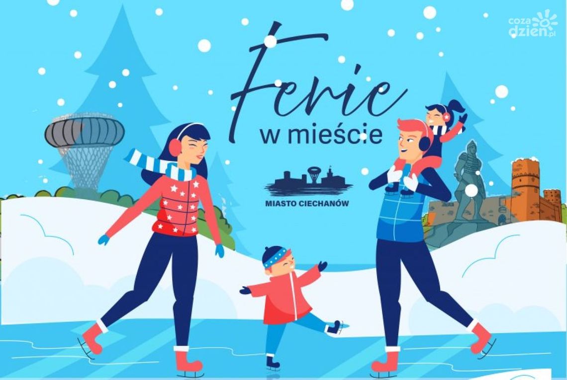 Zimowa przerwa w nauce w Ciechanowie – miejskie atrakcje dla dzieci i młodzieży