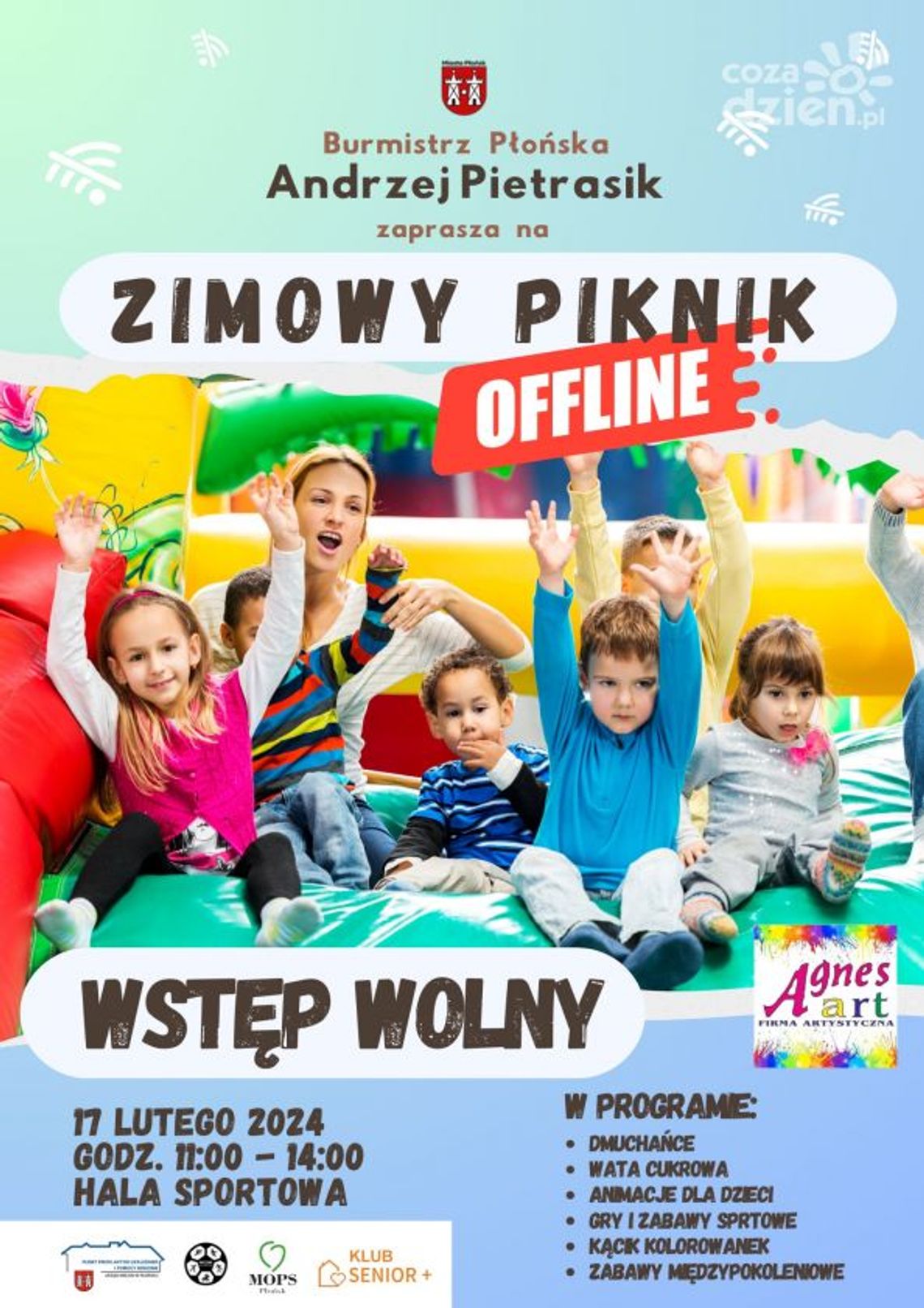 Zimowy Piknik Offline w Płońsku 