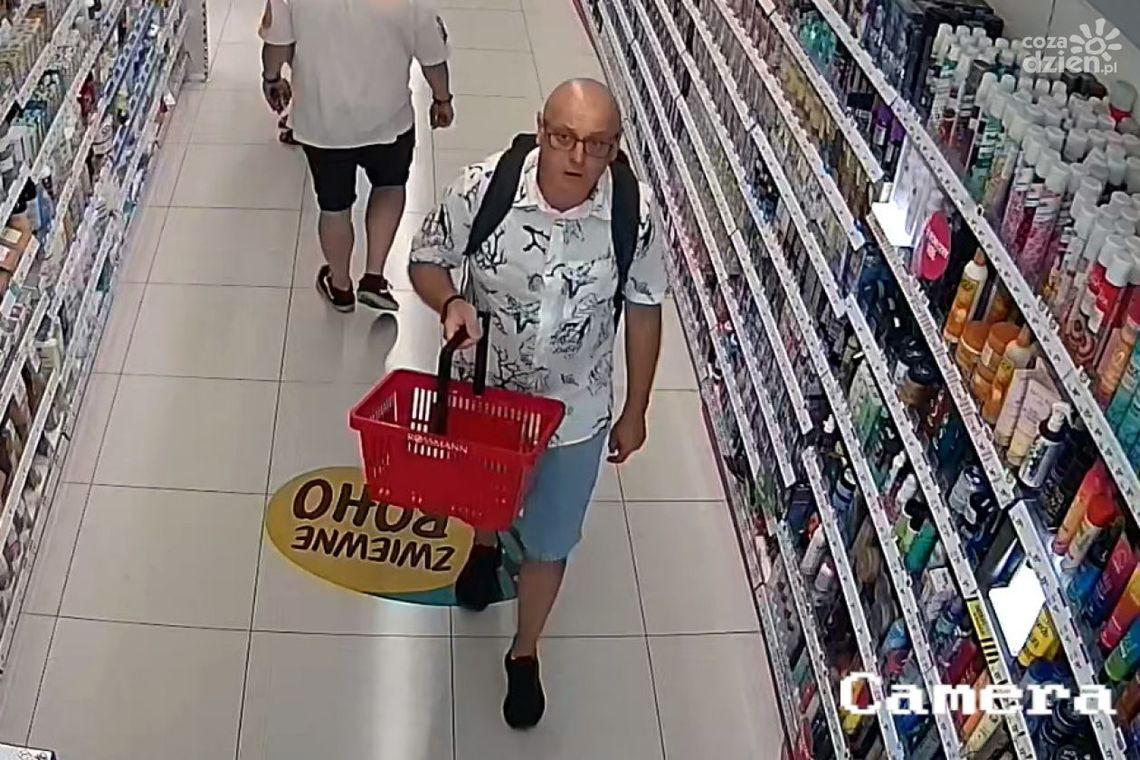 Złodzieja szczoteczek do zębów zarejestrowały kamery