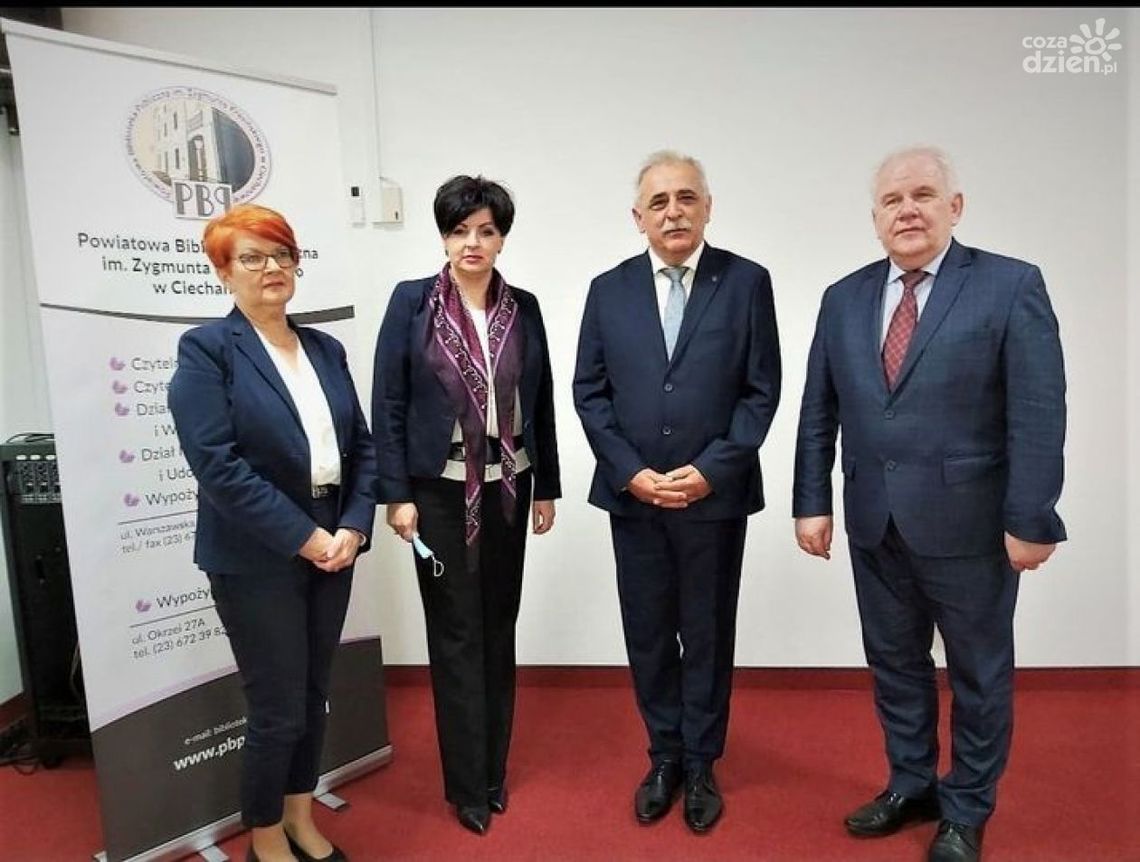 Zmiany kadrowe w Powiatowej Bibliotece Publicznej w Ciechanowie!