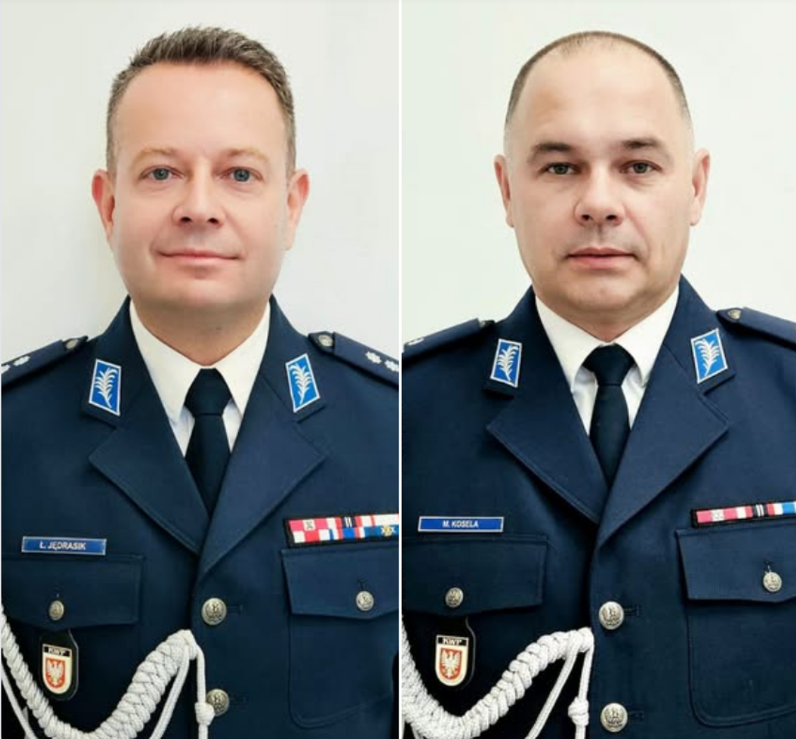 Zmiany stopni służbowych w kierownictwie KPP w Ciechanowie