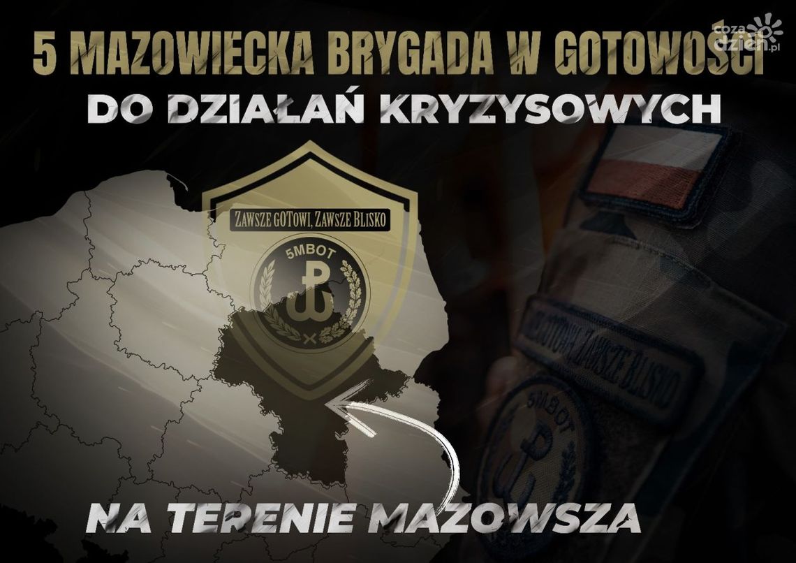 Żołnierze 5 MBOT zostali postawieni w stan gotowości