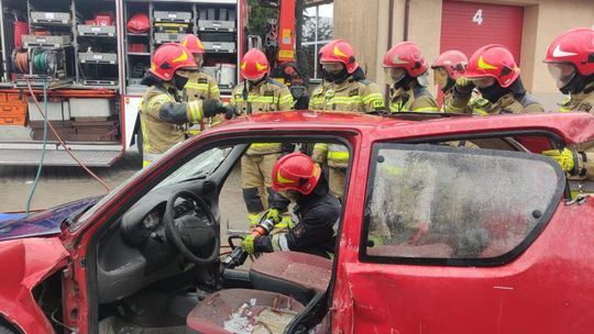 Ciechanowscy strażacy nie próżnują