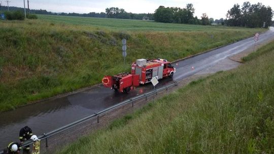 Tunel zalany. Interweniowała straż pożarna!