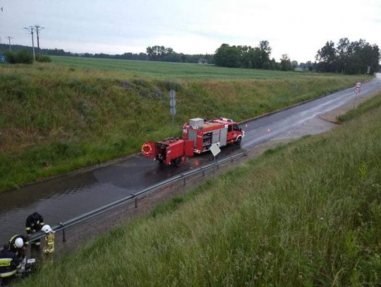 Tunel zalany. Interweniowała straż pożarna!