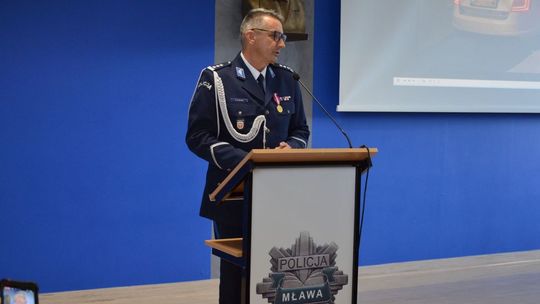 Mława: Policyjne święto - 43 awanse, odznaczenia i jubileusze