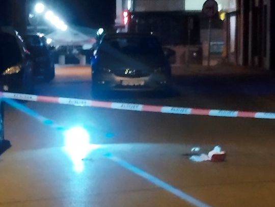 Mężczyzna (nieoficjalnie) został postrzelony od tyłu