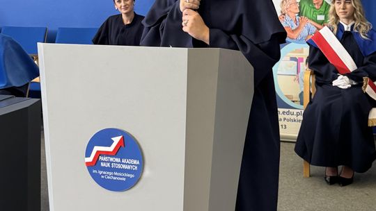 Uroczystość wręczenia dyplomów absolwentom Wydziału Nauk o Zdrowiu i Nauk Społecznych