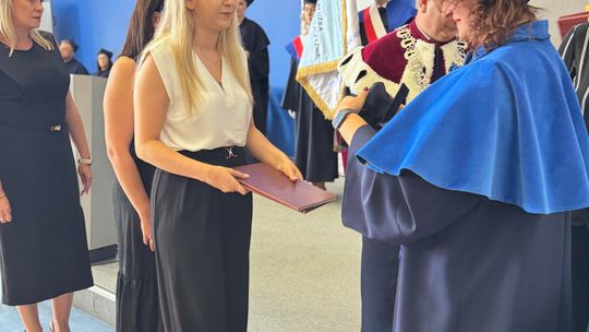 Uroczystość wręczenia dyplomów absolwentom Wydziału Nauk o Zdrowiu i Nauk Społecznych