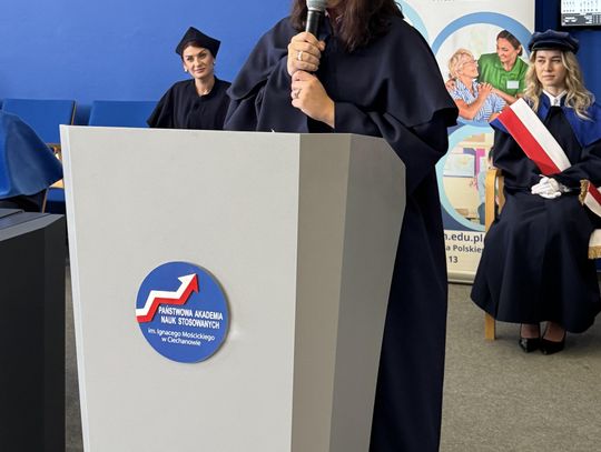Uroczystość wręczenia dyplomów absolwentom Wydziału Nauk o Zdrowiu i Nauk Społecznych
