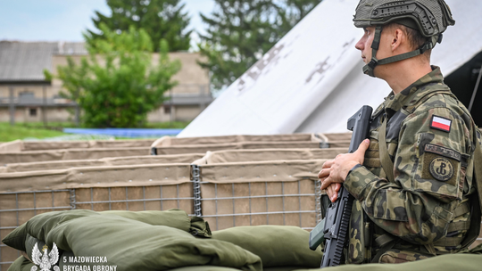 Ćwiczenia żołnierzy WOT