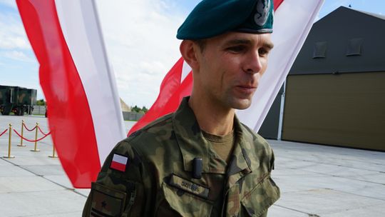 Uroczystość w 1 batalionie łączności w Ciechanowie