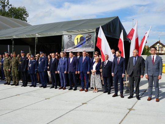 Uroczystość w 1 batalionie łączności w Ciechanowie