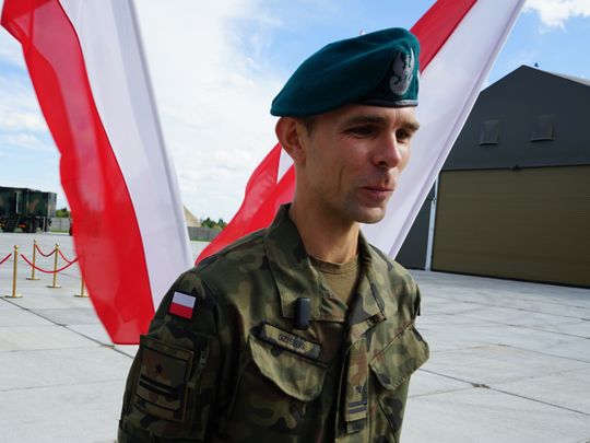 Uroczystość w 1 batalionie łączności w Ciechanowie