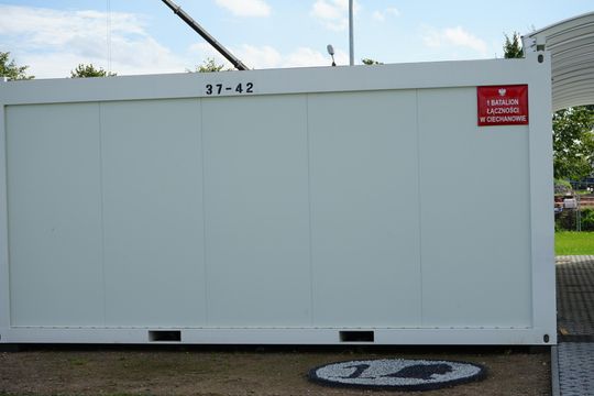 Uroczystość w 1 batalionie łączności w Ciechanowie