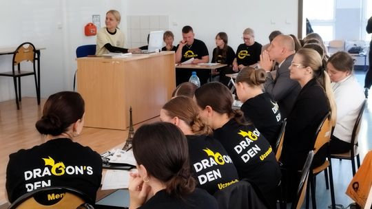 Zdjęcia z finału Dragons Den w Ciechanowie