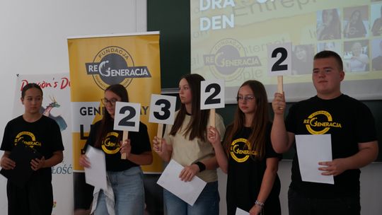 Zdjęcia z finału Dragons Den w Ciechanowie