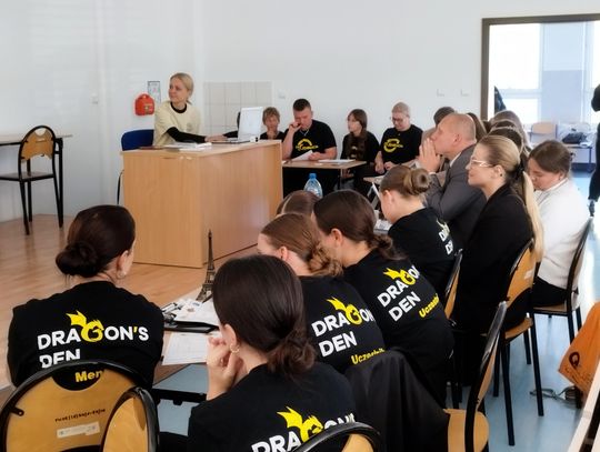 Zdjęcia z finału Dragons Den w Ciechanowie