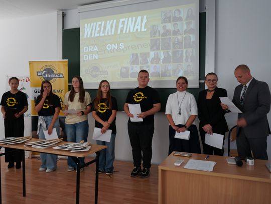 Zdjęcia z finału Dragons Den w Ciechanowie