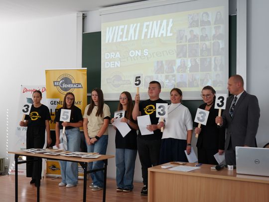 Zdjęcia z finału Dragons Den w Ciechanowie