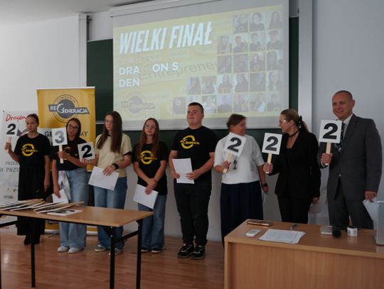 Zdjęcia z finału Dragons Den w Ciechanowie