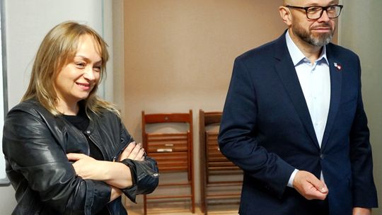 Zdjęcia z otwarcia biura ciechanowskiego radnego miejskiego Marka Łebkowskiego