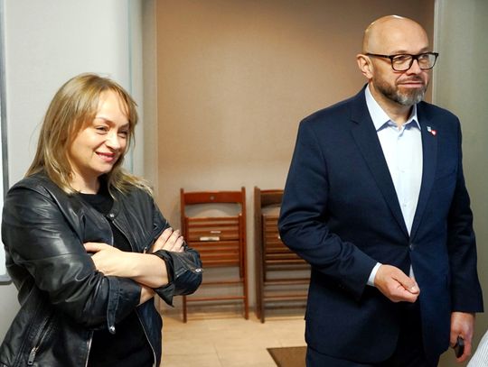 Zdjęcia z otwarcia biura ciechanowskiego radnego miejskiego Marka Łebkowskiego