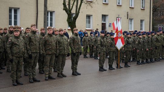 Zdjęcie z uroczystości niepodległościowych w Ciechanowie
