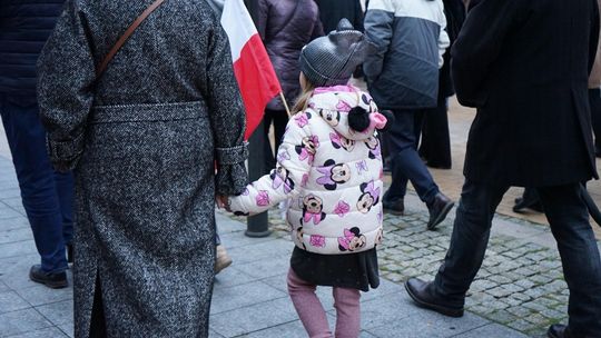 Zdjęcie z uroczystości niepodległościowych w Ciechanowie
