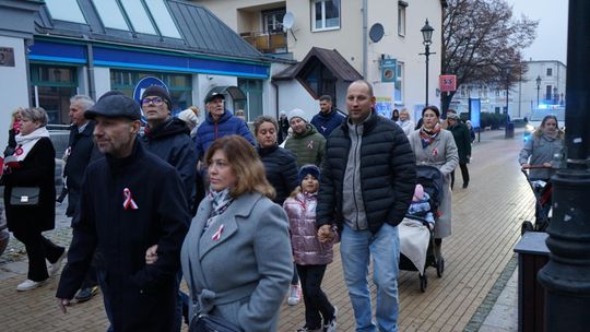 Zdjęcie z uroczystości niepodległościowych w Ciechanowie