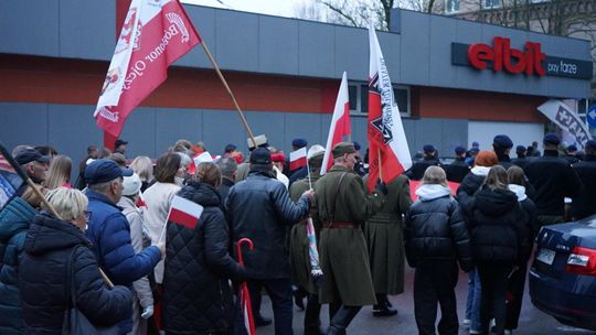 Zdjęcie z uroczystości niepodległościowych w Ciechanowie