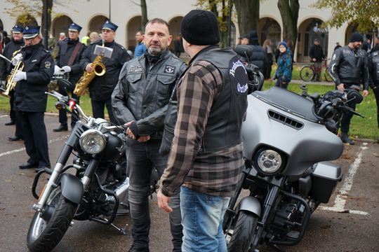 Zdjęcie z uroczystości niepodległościowych w Ciechanowie