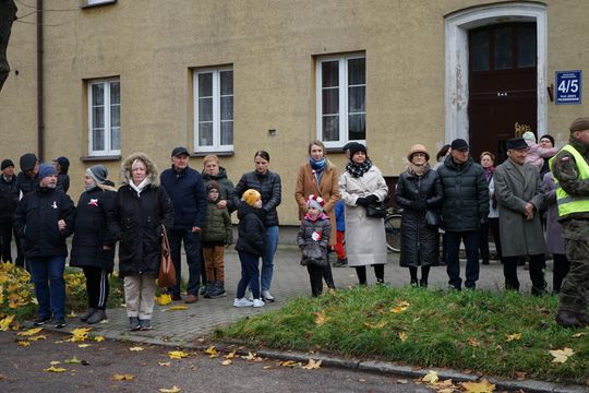Zdjęcie z uroczystości niepodległościowych w Ciechanowie