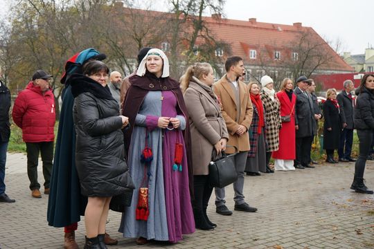 Zdjęcie z uroczystości niepodległościowych w Ciechanowie