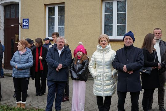 Zdjęcie z uroczystości niepodległościowych w Ciechanowie