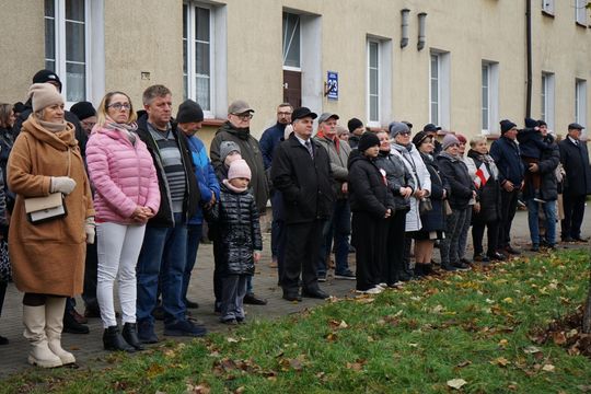 Zdjęcie z uroczystości niepodległościowych w Ciechanowie