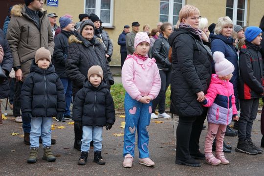 Zdjęcie z uroczystości niepodległościowych w Ciechanowie