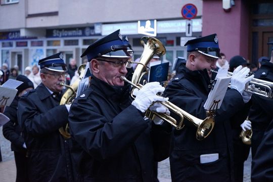Zdjęcie z uroczystości niepodległościowych w Ciechanowie