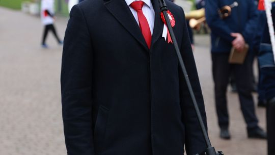 Zdjęcia z uroczystości 11 listopada w Raciążu