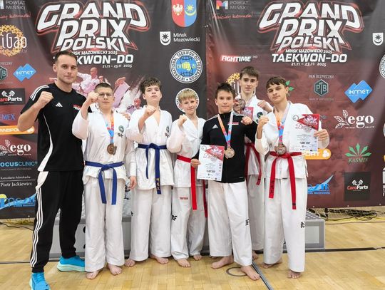 Uczestnicy Grand Prix z LKS Matsogi Ciechanów