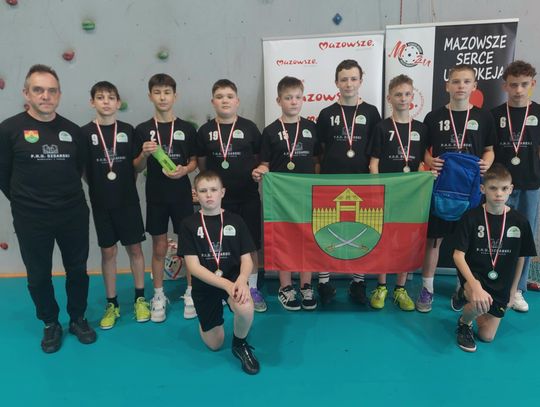 Zawodnicy unihokeja z Sońska