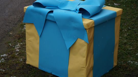 Przecięcie wstęgi z okazji uruchomienia gazociągu w Gąsocinie