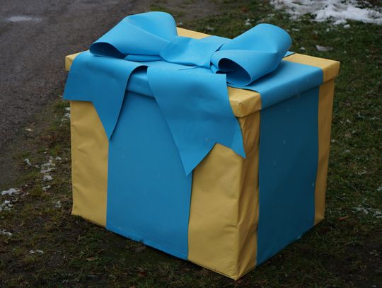 Przecięcie wstęgi z okazji uruchomienia gazociągu w Gąsocinie