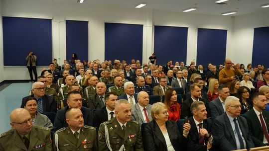 Zdjęcie z X Gali Honorowego Krwiodawstwa w Ciechanowie