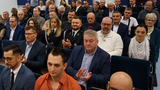 Zdjęcie z X Gali Honorowego Krwiodawstwa w Ciechanowie