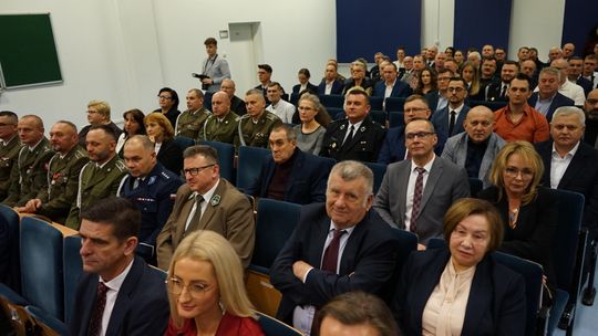 Zdjęcie z X Gali Honorowego Krwiodawstwa w Ciechanowie